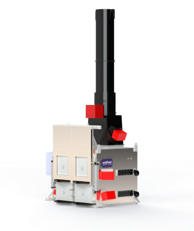 Cladded Addfield A50 IC 2 Pet Cremator with Addfield Cremations Plaque