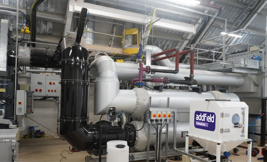 Human Crematorium Energy Recovery System