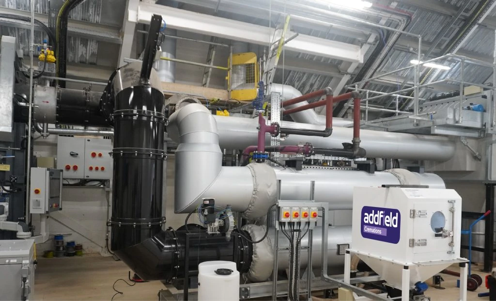 Abatement System for Human Cremator