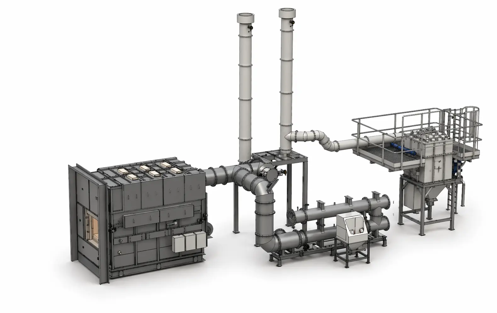 Addfield Aurora Human Cremator with filter systems